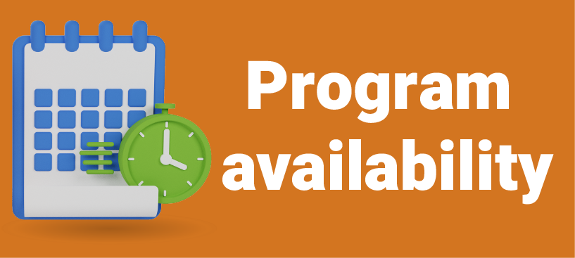 Program availability icon